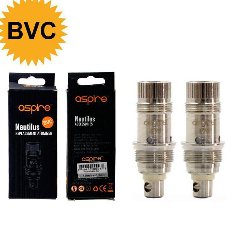 Aspire Nautilus (Mini) BVC Replacement Coil Heads - 1.8 omh