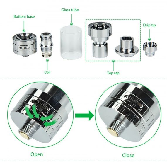 Vaptio P-I TF tank