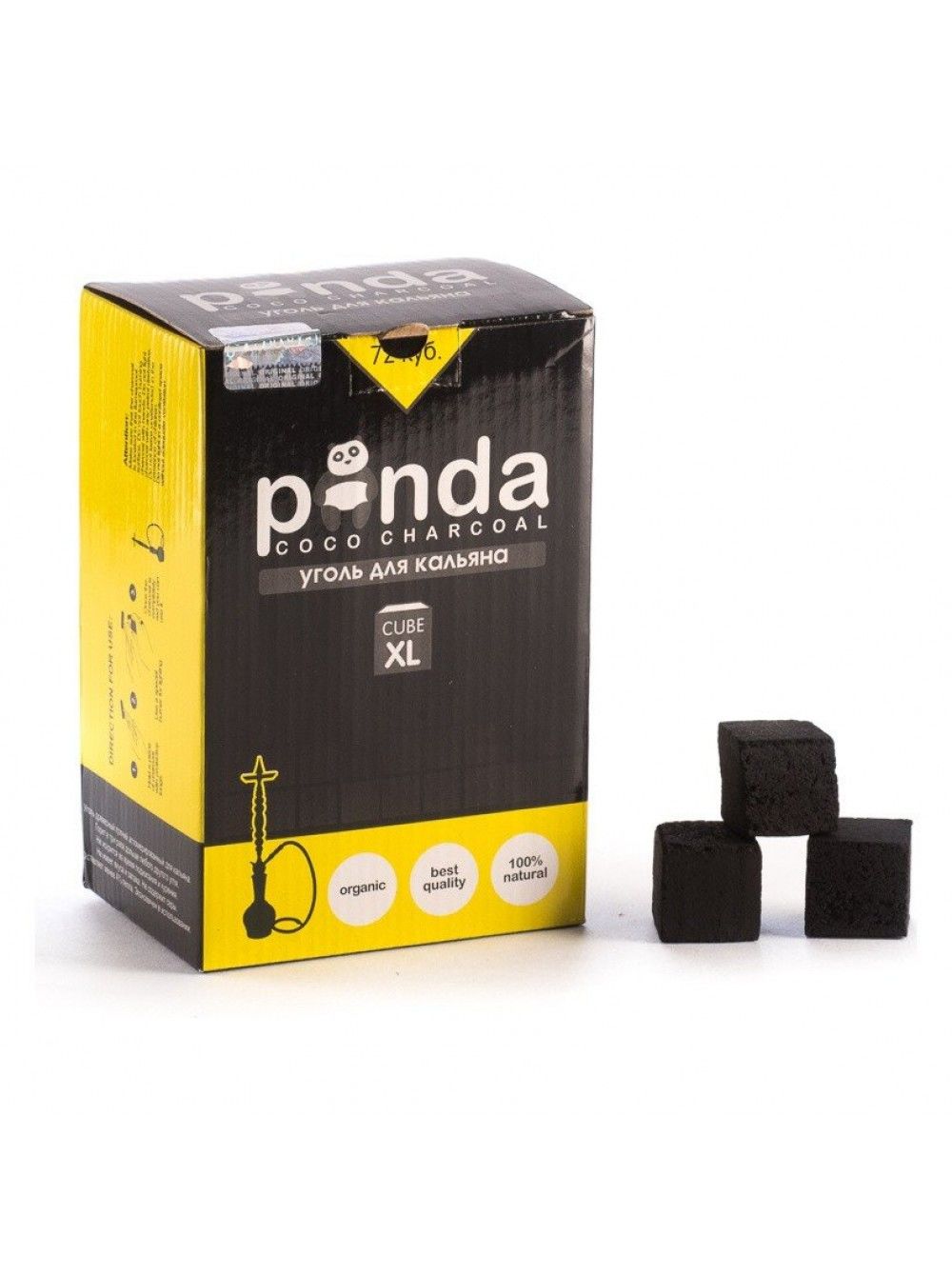 Panda Cube XL (Панда Черный) 72 шт.