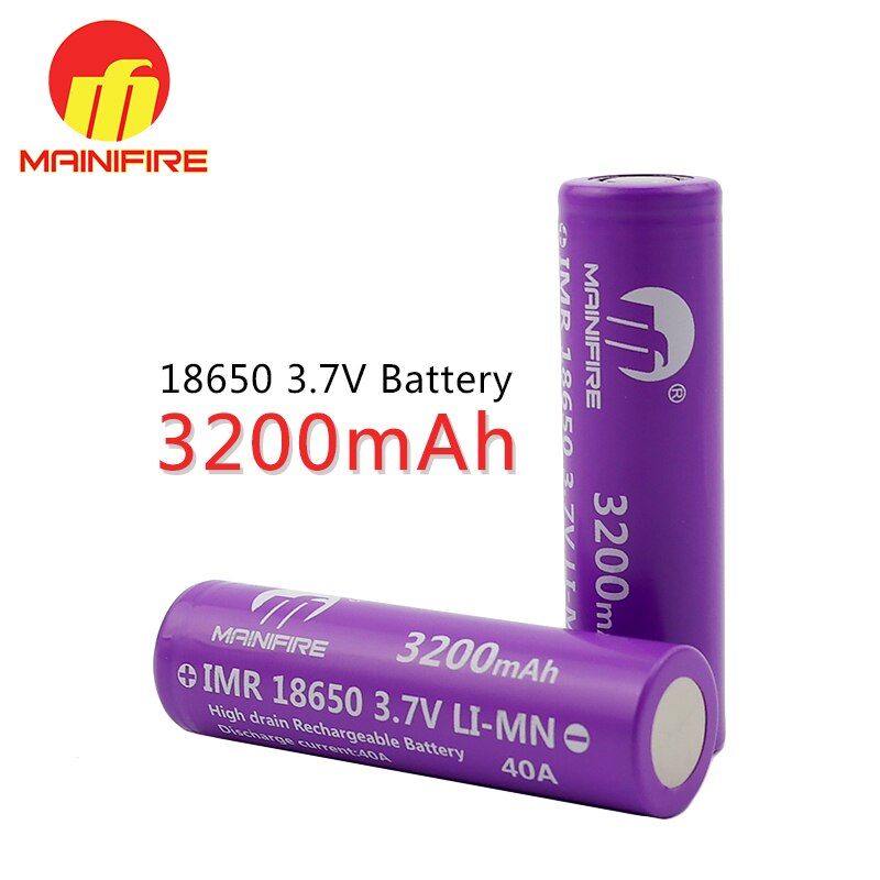 Mainifire IMR 18650 3200mAh 40A