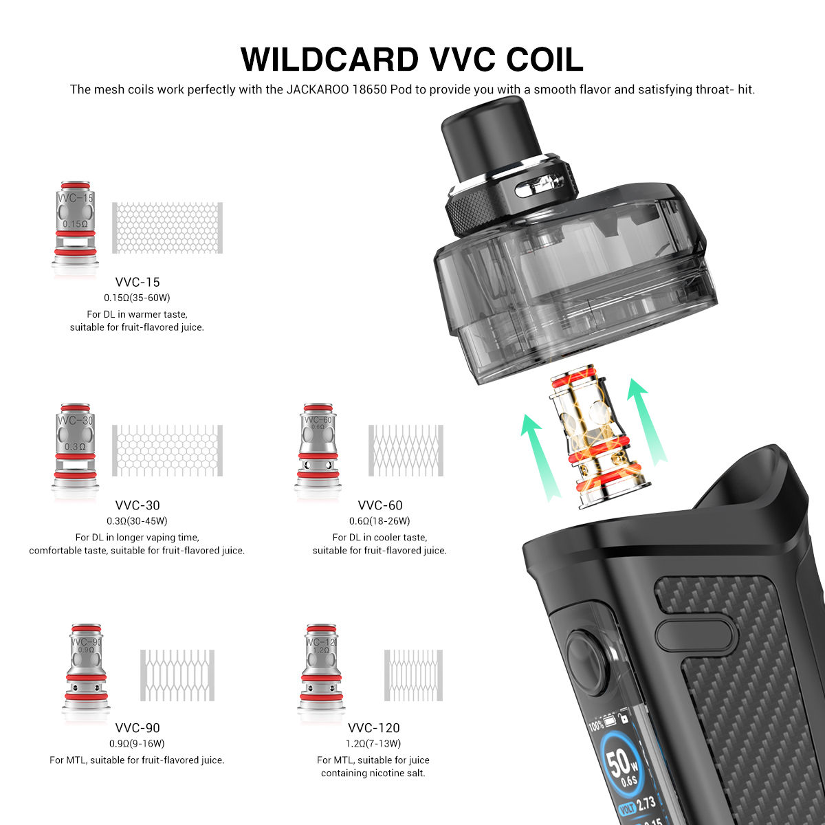 Vandy Vape JACKAROO 18650 POD